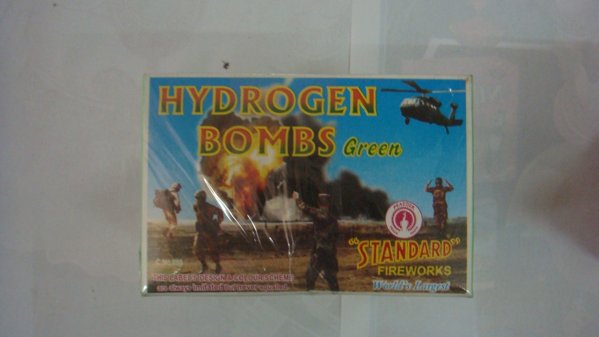 Product image for Hydrogen Bomb Green Standard