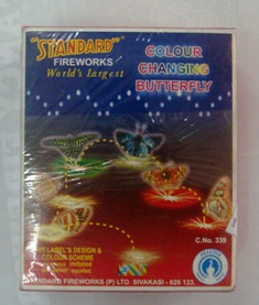 Product image for Colour Changing Butterfly Standard