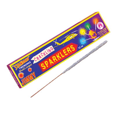 Product image for 12 cm crackling sparklers standard (10 pieces in box)