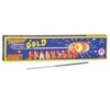 12 cm gold sparklers standard (10 pieces in box)